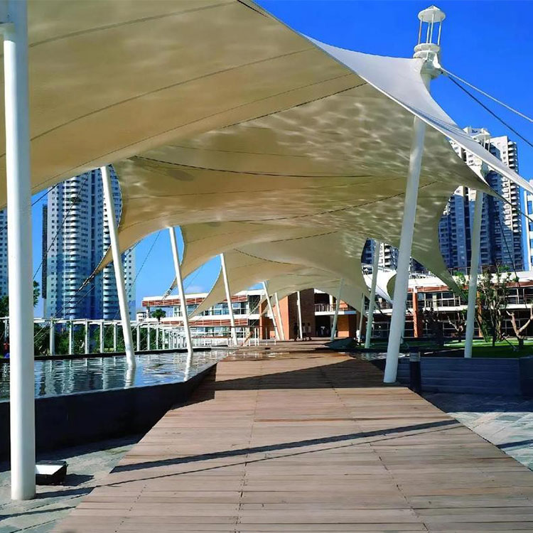 广水市膜结构景观棚